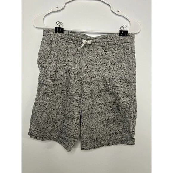 Boys Old Navy Gray Charcoal Shorts Size XL 14-16 Drawstring Shorts Soft Pockets - Picture 1 of 3